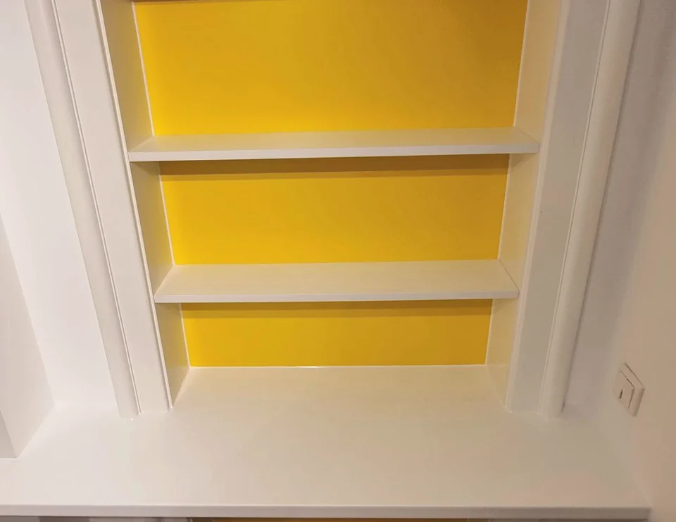 Nischenregal Detailansicht