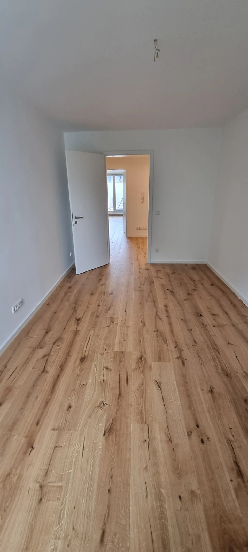 Parkettboden mit Türen